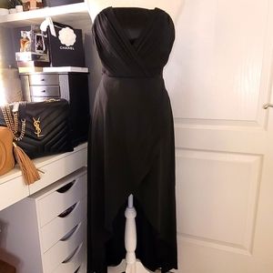 BEBE high-low cocktail dress